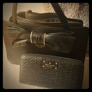 Kate spade purse and full size wallet